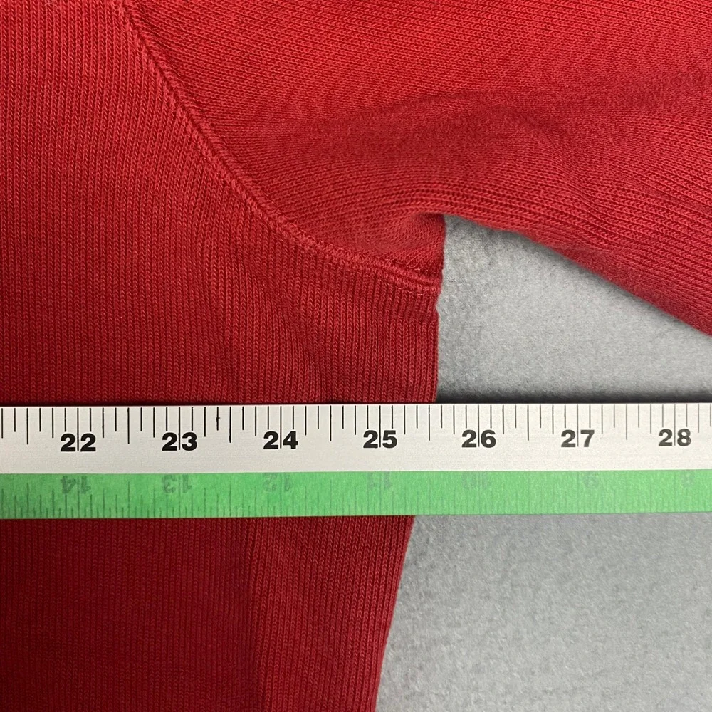 Polo Ralph Lauren‎ Mens V Neck Long Sleeve Sweater Red Cotton XL